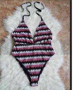 Chic Patterned One-Piece Swimsuit
