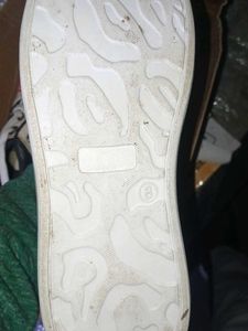 Stylish White &amp; Black Sneakers