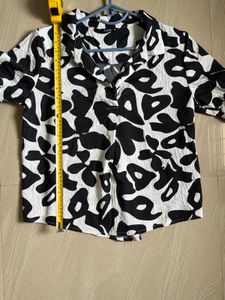 Cow Print Top