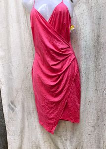 I. Pink Mini Dress