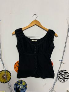 Black Sleeveless Top🖤