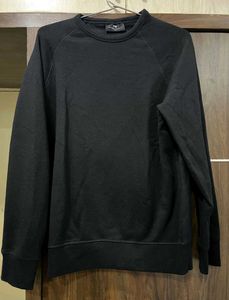 H&M Black Oversized Sweatshirt