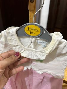 Pink Baby Girl Romper