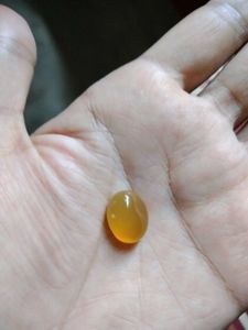 Yellow Gemstone , synthetic