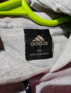Authentic Adidas Grey Hoodie