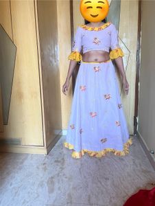 Lilac Lehenga Choli Set
