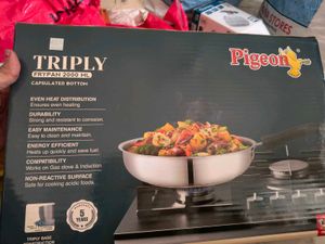 Pigeon Triply Frypan 2000 ML