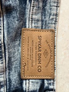 Acid Wash Denim Jeans
