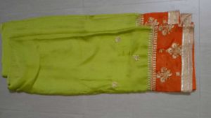 Green Saree