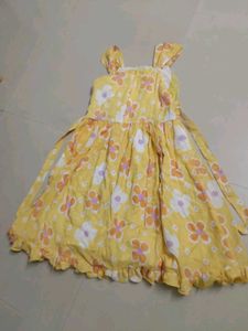 Cute Floral Girls Dress