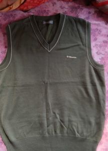 Women  V Neck Brown Sweater