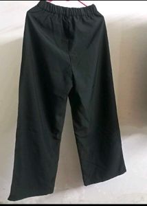 Urbanic Black Wide Leg Trousers