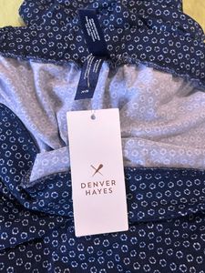 Navy Blue Skirt With Tag