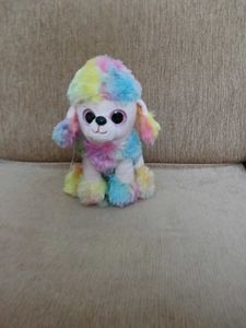 Rainbow Poodle Plush
