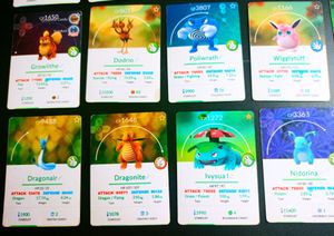Pokemon Go Card (35s)