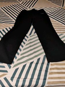Girls Black Wide Leg Pants