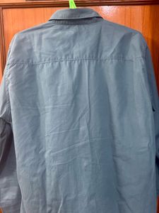Highlander Men’s Shirt | Size L | Sea Blue |