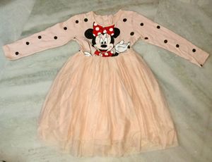 Disney Minnie Mouse Dress 5 To 6 Years Size