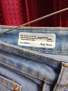 Light Wash Denim Jeans