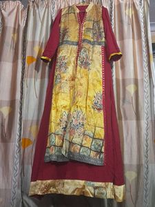 Elegant A Line Long Kurta