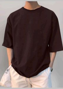 Oversized Brown Tee
