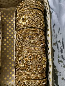 Golden Bangle Set