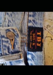 High Waist Wide Leg Jeans- 30