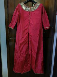 Red Kurta/Gown