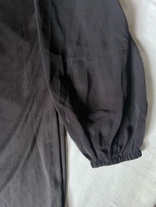 Black Dress With Bell Sleeves