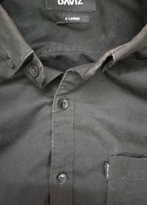 Men&#39;s Black Casual Shirt