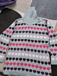 Heart Warm High Necked Cloth