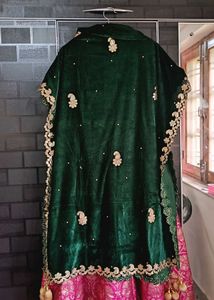 Ethnic Gown With Dupatta