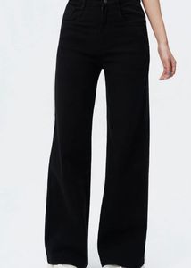 Black Wide Leg Jeans