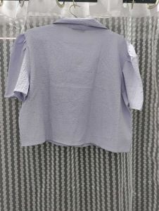 Lilac Crop Top