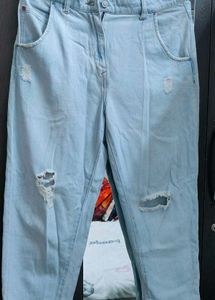 Lee Cooper Ripped Light Wash Jeans