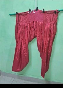 Red Salwar Palazzos