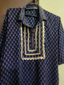 Paisley Print afghani set