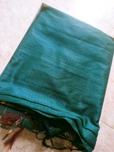 Peacock Colour Saree