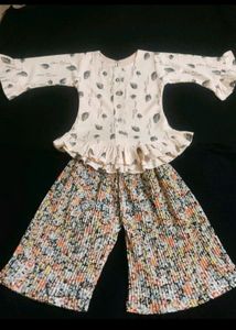 Plazo Dress For Baby
