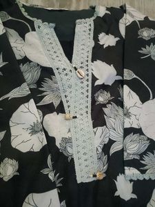 Bell Sleeves ...Trendy Suit With Pant N Dupatta