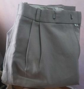 Classic Pleated Trousers - Size 30
