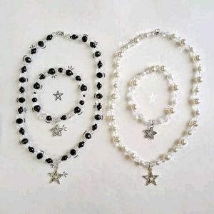 Star Charm Beaded Jewelry Set