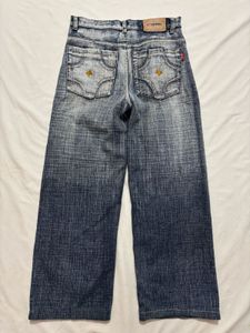 Size: 28-30 Wide Leg Denim Jeans