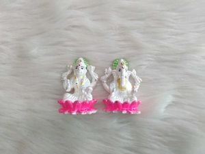 pure silver 99%Lakshmi Ganesh Idol Set