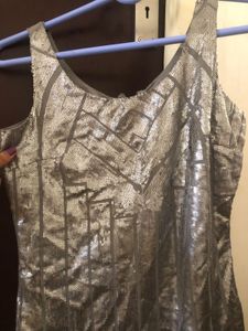 Grey-silver Cocktail Dress🪩