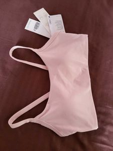 H&amp;M Light Pink Sport Bra /Size-S