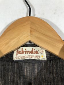 Fabindia Charcoal Ethnic Kurta Fix Price