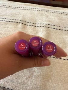 Lip Stain Hydrating  Tint combo of3