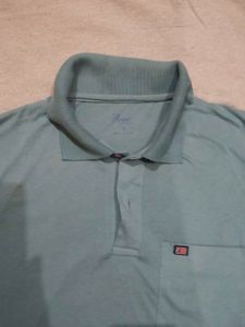 Retro Blue Polo Shirt