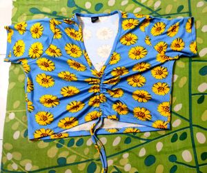 Floral Crop Top